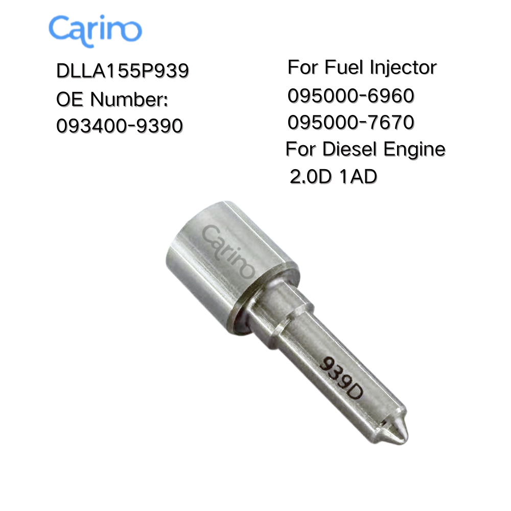 DLLA155P939 093400-8800 Injector Nozzle for 095000-6120 6261-11-3100 Injector